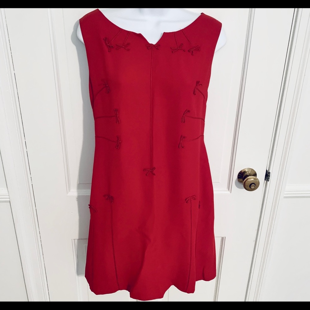 MOSCHINO CHEAP & CHIC Vintage Sheath Dress w Bows